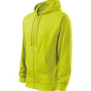 Blouse with buckle and hood for men
