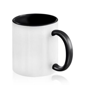Kahevärviline keraamiline kruus sublimatsiooniks / Popmug