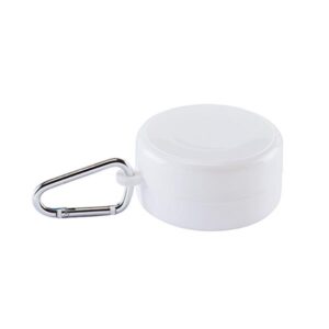 Kokkupandav plastikust tass 200 ml, karabiiniklambriga ja pillilahtriga / Foldcup