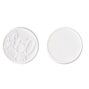 0,50 € kiip ostukorvile, PS plastik / mündi 50