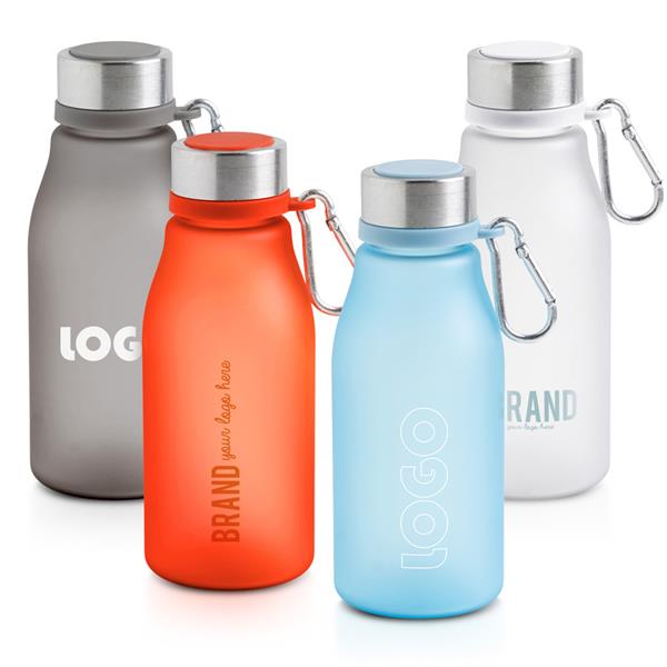 350ml matt RPET pudel karabiiniga / Bijou