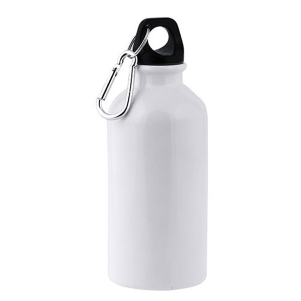 Alumiiniumist joogipudel, 400ml sublimatsiooni jaoks, karabiiniklambriga / Ollaf