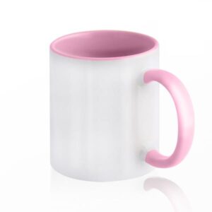 Kahevärviline keraamiline kruus sublimatsiooniks / Popmug