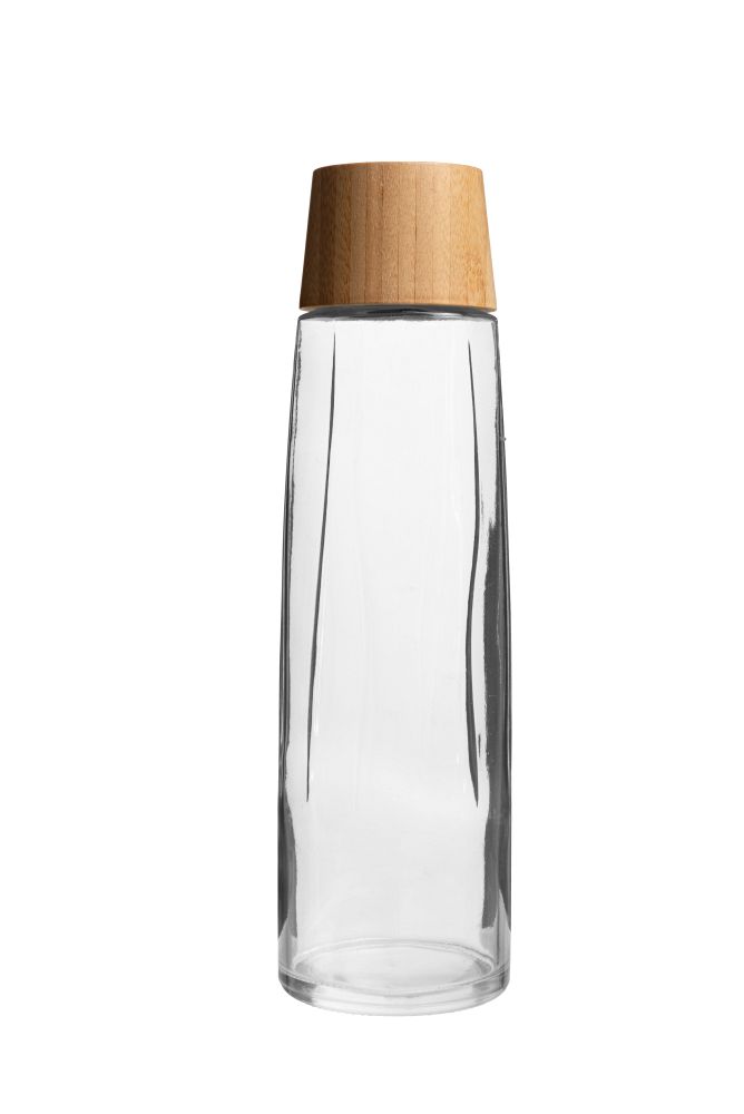 750 ml klaaspudel bambusest korgiga Vanilla Season'i poolt