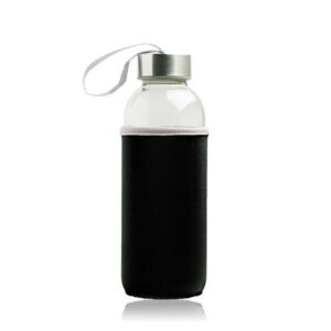 Klaaspudel metallist kaanega ja neopreenist ümbrisega / Neobottle