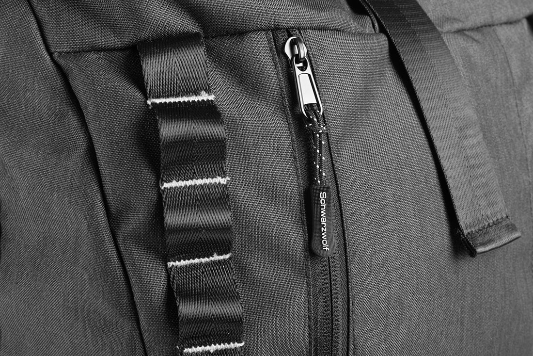 Rolltop seljakott ELBERT Schwarzwolf