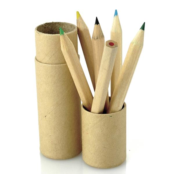 6 värvipliiatsi komplekt tuubis / Artkid