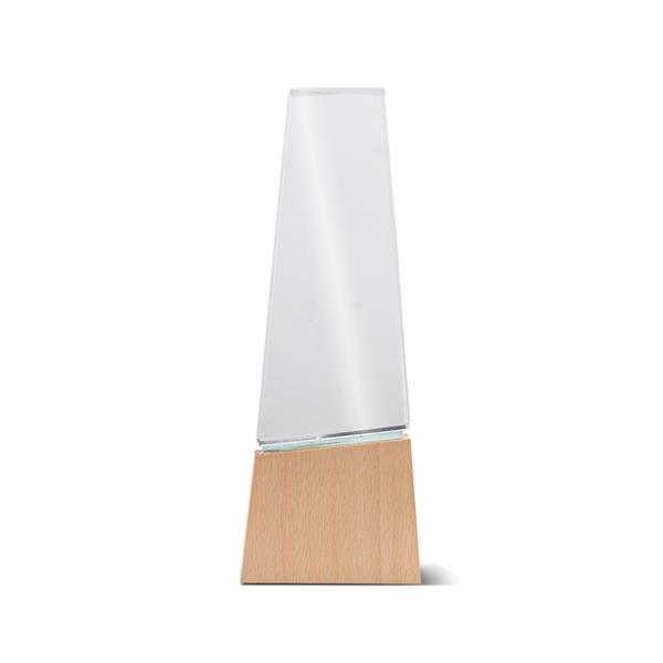 Puidust ja klaasist trofee koos kinkekarbiga / Best