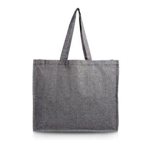 190g/m2 rekvivalentne puuvillane kott koos külgmiste ja külgmiste külgedega / Fashionista