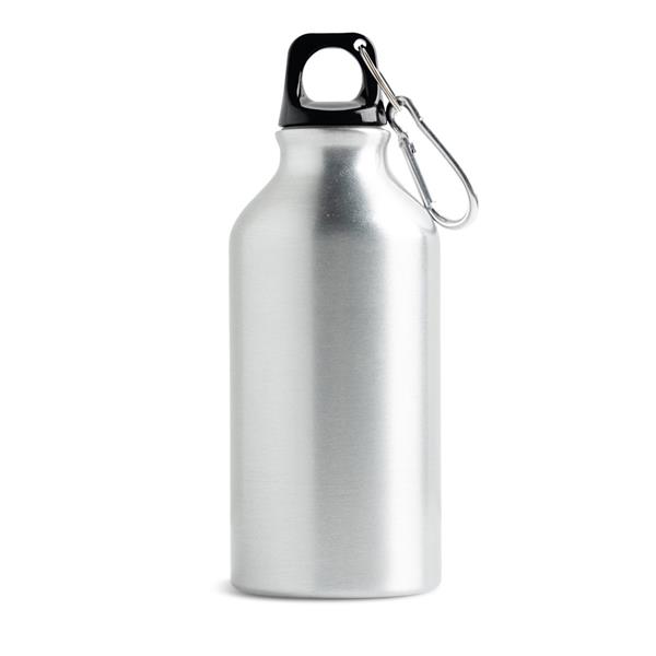 Taaskasutatud alumiiniumpudel, 400ml, värviline nokamüts / Freshy R