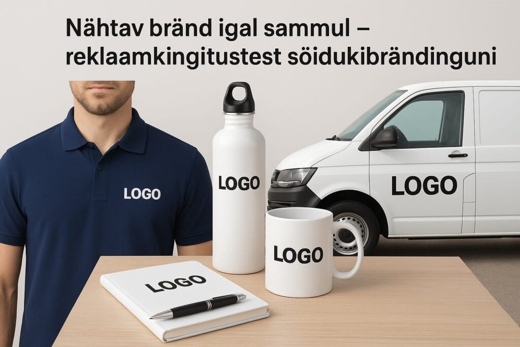Kohandatud reklaamrõivad ja logod analoogilise autoga. Eestis vajate t-shirte, kruuse ja autosid reklaamikampaaniatele.